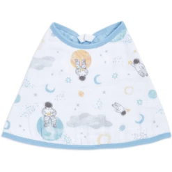 Aden + Anais™ Essentials Burpy Bip Baumwoll-Musselin-Lätzchen Space Explorers