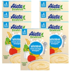 Alete Milchbrei Früchte Und Magermilchjoghurt 7x 400g Ab Dem 6. Monat