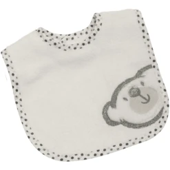 Be Be 's Collection Klettlätzchen Big Willi Grau