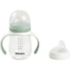 BEABA® Trinklernflasche 2 In 1, 210 Ml - Salbeigrün -Babynahrung beaba trinklernflasche 2 in 1 210 ml salbeigruen a364042