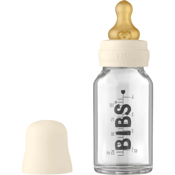 BIBS® Babyflasche Complete Set 110 Ml, Ivory 3 BIBS® Babyflasche Complete Set 110 Ml, Ivory