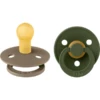 BIBS® Schnuller Colour Hunter Green & Dark Oak 6-18 Monate, 2 Stk.