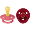 BIBS® Schnuller Colour Ruby/Coral 6-18 Monate, 2 Stk. -Babynahrung bibs schnuller colour ruby coral 6 18 monate 2 stk a345473