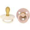 BIBS® Schnuller Colour Symmetrischer Sauger Ivory & Blush 6-18 Monate, 2 Stk. -Babynahrung bibs schnuller colour symmetrischer sauger ivory blush 6 18 monate 2 stk a390057