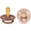 BIBS® Schnuller Colour Symmetrischer Sauger Woodchuck & Blush 6-18 Monate, 2 Stk. -Babynahrung bibs schnuller colour symmetrischer sauger woodchuck blush 6 18 monate 2 stk a390050