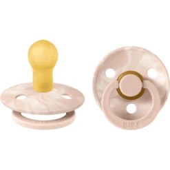 BIBS® Schnuller Colour Tie Dye Blush Und Ivory 0-6 Monate, 2 Stk.