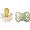 BIBS® Schnuller Supreme Ivory & Sage Latex 0-6 Monate, 2 Stk. -Babynahrung bibs schnuller supreme ivory sage latex 0 6 monate 2 stk a369873