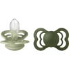 BIBS® Schnuller Supreme Sage / Hunter Green Silikon 6-36 Monate, 2 Stk. -Babynahrung bibs schnuller supreme sage hunter green silikon 6 36 monate 2 stk a320916