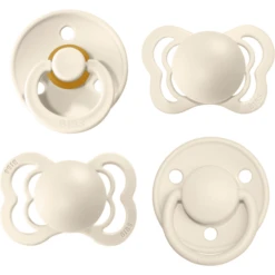 BIBS® Schnuller Try-it Kollektion Ivory 0-6 Monate, 4 Stk.