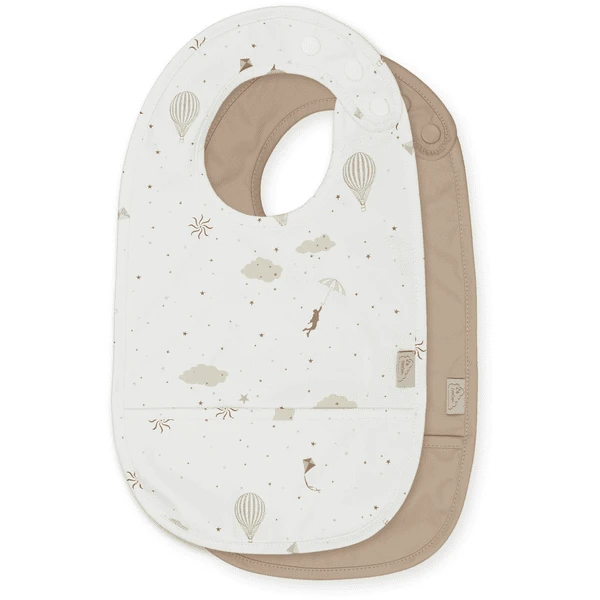 Cam Cam Copenhagen Cam Cam® COPENHAGEN Poly-Lätzchen Mit Tasche 2er Pack Dreamland Braun 3 Cam Cam Copenhagen Cam Cam® COPENHAGEN Poly-Lätzchen Mit Tasche 2er Pack Dreamland Braun