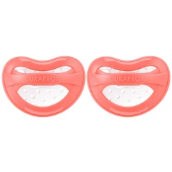 CURAPROX Baby Schnuller Gr. 2 Ab Dem 10. Monat In Coral, Duo