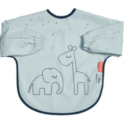 Done By Deer™ Ärmelätzchen Dreamy Dots Blau