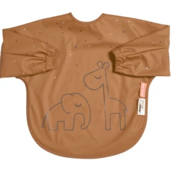 Done By Deer™ Ärmelätzchen Dreamy Dots Mustard