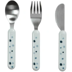 Done By Deer™ Kinderbesteck Dreamy Dots Blau Ab Dem 6. Monat