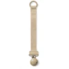Elodie Schnullerband Mit Holzdetail, Pure Khaki -Babynahrung elodie schnullerband mit holzdetail pure khaki a372127