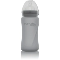 Everyday® Baby Babyglasflasche Healthy+ 240 Ml Quiet Grey
