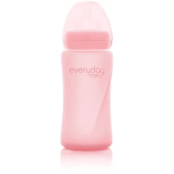 Everyday® Baby Babyglasflasche Healthy+ 240 Ml Rose Pink