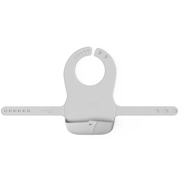 Everyday® Baby Faltbares Silikonlätzchen In Quiet Grey 3 Everyday® Baby Faltbares Silikonlätzchen In Quiet Grey