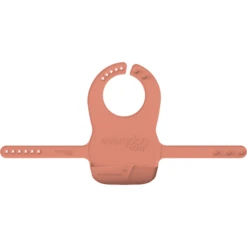 Everyday® Baby Silikonlätzchen Faltbar, Nature Red