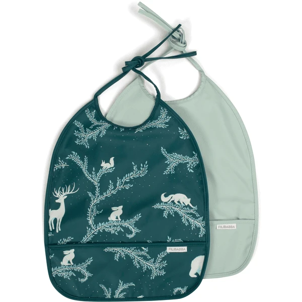 Filibabba Bindelätzchen 2er-Pack - Night 3 Filibabba Bindelätzchen 2er-Pack - Night