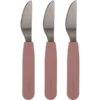 Filibabba Silikon Messer 3er-Pack - Rose -Babynahrung filibabba silikon messer 3er pack rose a399496