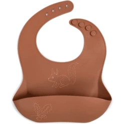 Filibabba Silikonlätzchen - Eichhörnchen