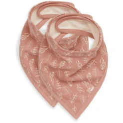 Jollein Lätzchen Bandana Meadow Rosewood 2er Pack
