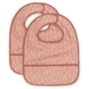 Jollein Lätzchen Wasserdicht Meadow Rosewood 2er Pack -Babynahrung jollein laetzchen wasserdicht meadow rosewood 2er pack a325511