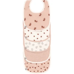 LÄSSIG Lässig Lätzchen 5er Pack Little Forest Hase