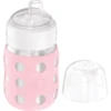 Lifefactory Baby-Weithalsflasche 235 Ml Mit Soft Sippy Cap, Desert Rose