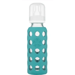 Lifefactory Babyflasche Aus Glas In Kale 250 Ml