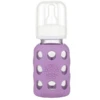 Lifefactory Babyflasche Aus Glas In Lavender 120 Ml -Babynahrung lifefactory babyflasche aus glas in lavender 120 ml a265353