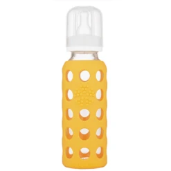 Lifefactory Babyflasche Aus Glas In Mango 250 Ml
