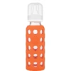 Lifefactory Babyflasche Aus Glas In Papaya 250 Ml -Babynahrung lifefactory babyflasche aus glas in papaya 250 ml a265395