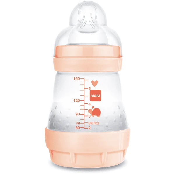 MAM Babyflasche Easy Start Anti-Colic 160 Ml, 0+ Monate, Schildkröte 3 MAM Babyflasche Easy Start Anti-Colic 160 Ml, 0+ Monate, Schildkröte