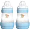 MAM Babyflasche Easy Start Anti-Colic 160ml, Bär 2 Stk. -Babynahrung mam babyflasche easy start anti colic 160ml baer 2 stk a326451