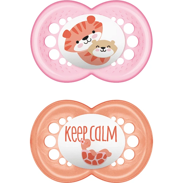 MAM Schnuller Original Aus Silikon 6 - 16 Monate, Tiger/Schildkröte 3 MAM Schnuller Original Aus Silikon 6 - 16 Monate, Tiger/Schildkröte