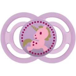 MAM Schnuller Perfect Lila 6+ Monate Silikon