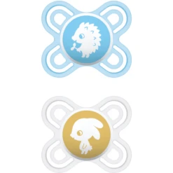 MAM Schnuller Perfect Start Aus Silikon 0 - 2 Monate, Igel/Hase