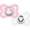 MAM Schnuller Supreme Silikon 0-6 Hase/ Pinguin -Babynahrung mam schnuller supreme silikon 0 6 hase pinguin a300601