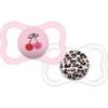 MAM Schnuller Supreme Silikon 16+ Kische/ Leopard -Babynahrung mam schnuller supreme silikon 16 kische leopard a300614