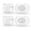 Medela Baby Schnuller New Born 0-2 Monate DUO Transparent, 4 Stück -Babynahrung medela baby schnuller new born 0 2 monate duo transparent 4 stueck a310928