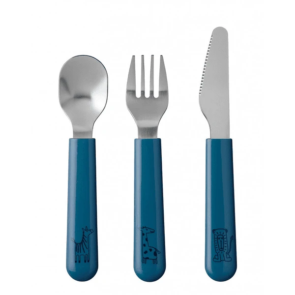MEPAL Kinder-Besteckset Mio 3-teilig - Deep Blue 3 MEPAL Kinder-Besteckset Mio 3-teilig - Deep Blue