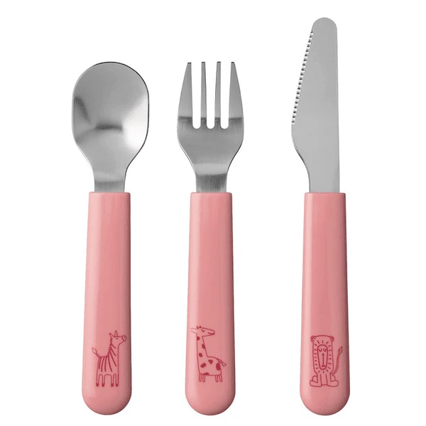 MEPAL Kinder-Besteckset Mio 3-teilig - Deep Pink 3 MEPAL Kinder-Besteckset Mio 3-teilig - Deep Pink