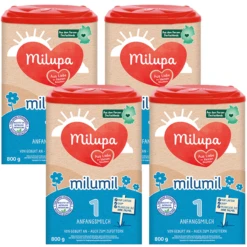 Milupa Anfangsmilch Milumil 1 4 X 800 G Ab Der Geburt