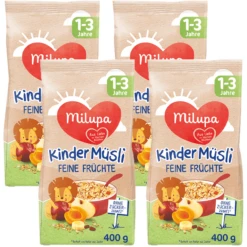 Milupa Kindermüsli Früchte 4 X 400 G Ab Dem 1. Jahr