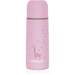 Miniland Silky Food Thermos Thermobehälter Pink 350ml