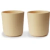 Mushie Becher 200 Ml 2 Stück, Pale Daffodil -Babynahrung mushie becher 200 ml 2 stueck pale daffodil a399203