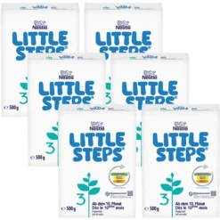 Nestlé Folgemilch 3 LITTLE STEPS 6x 500g Nach Dem 10. Monat