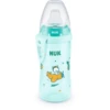 NUK Babyflasche Active Cup, Blau, Motiv Bär/Flugzeug 300ml -Babynahrung nuk babyflasche active cup blau motiv baer flugzeug 300ml a402318